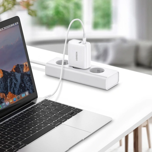 Kup UGREEN CD170 USB-A/USB-C 36W QC 4.0 PD fehér hálózati töltő - UGR1333WHT - {ean13} - Sklep Home Screen
