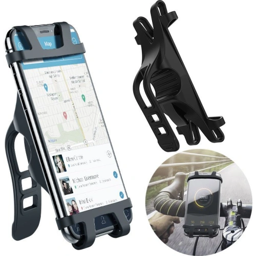 Kup UGREEN LP116 Fahrradhalterung aus Silikon für den Lenker schwarz - UGR1336BLK - {ean13} - Sklep Home Screen