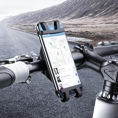 Kup UGREEN LP116 Fahrradhalterung aus Silikon für den Lenker schwarz - UGR1336BLK - {ean13} - Sklep Home Screen