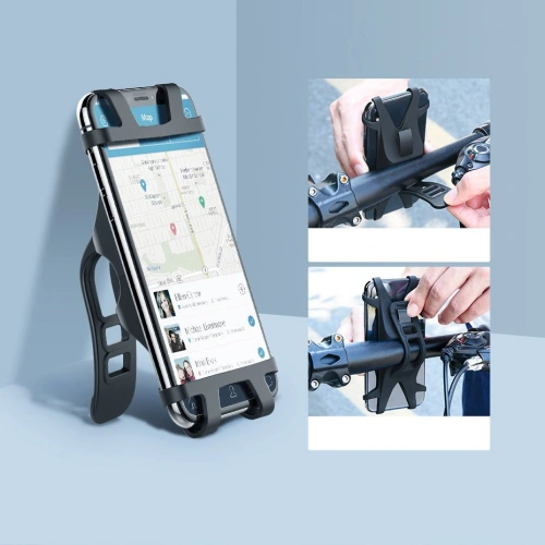 Kup UGREEN LP116 Fahrradhalterung aus Silikon für den Lenker schwarz - UGR1336BLK - {ean13} - Sklep Home Screen