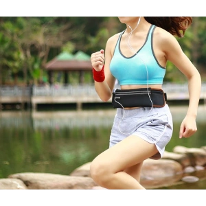 Buy UGREEN LP112 running belt reflective reflectors waist bag for phone case with earphone outlet black - UGR1337BLK - {ean13} - Home Screen Store Europe