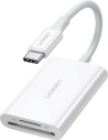 Cititor de carduri SD/microSD/TF UGREEN CM265 USB-C 3.2 Gen 1 alb