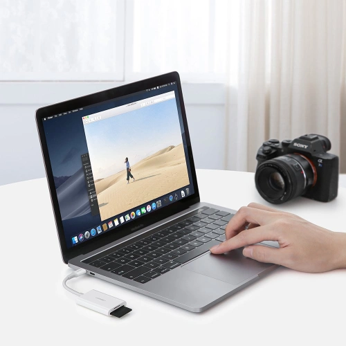 Kup Čtečka karet SD/microSD/TF UGREEN CM265 USB-C 3.2 Gen 1 bílá - UGR1338WHT - {ean13} - Sklep Home Screen