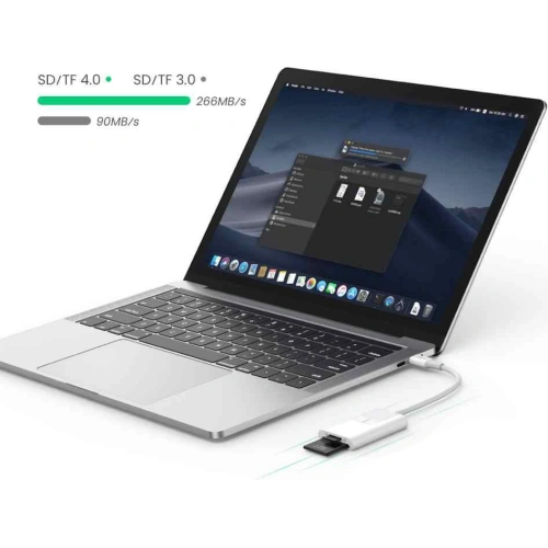 Kup Cititor de carduri SD/microSD/TF UGREEN CM265 USB-C 3.2 Gen 1 alb - UGR1338WHT - {ean13} - Sklep Home Screen