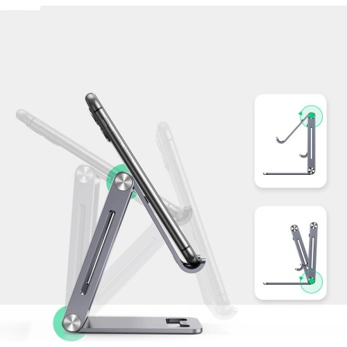 Kup Suport pentru telefon/tabletă UGREEN LP263 din aluminiu gri - UGR1341GRY - {ean13} - Sklep Home Screen