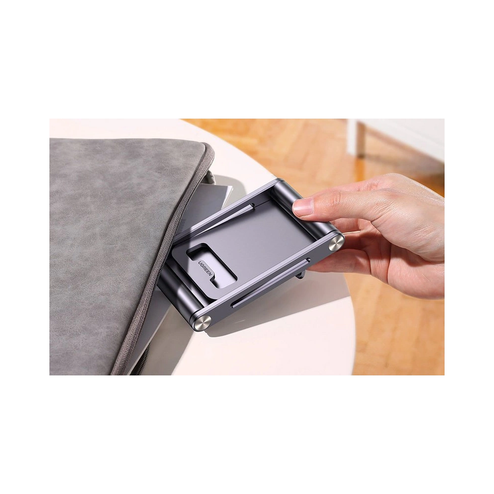 Podstawka na telefon/tablet UGREEN LP263 aluminiowa szary