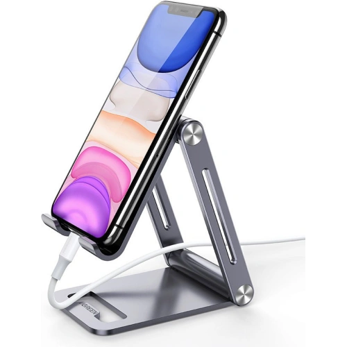 Kup Suport pentru telefon/tabletă UGREEN LP263 din aluminiu gri - UGR1341GRY - {ean13} - Sklep Home Screen