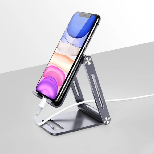 Kup UGREEN LP263 Aluminium Handy/Tablet Ständer Grau - UGR1341GRY - {ean13} - Sklep Home Screen