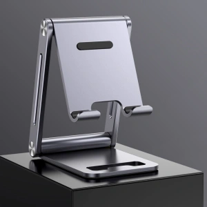 UGREEN LP263 metal aluminum folding phone holder tablet gray