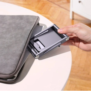 Stojan na telefon/tablet UGREEN LP263 hliníkový šedý