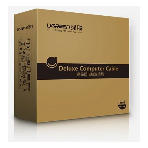 Kup Kabel UGREEN HD104 HDMI 1.4 4K 30 Hz 3D 10 m černý - UGR1342BLK - {ean13} - Sklep Home Screen