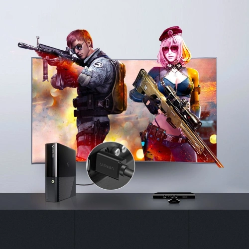 Kup Kabel UGREEN HD104 HDMI 1.4 4K 30 Hz 3D 10 m černý - UGR1342BLK - {ean13} - Sklep Home Screen