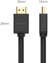 Kup Kabel UGREEN HD104 HDMI 1.4 4K 30 Hz 3D 10 m černý - UGR1342BLK - {ean13} - Sklep Home Screen