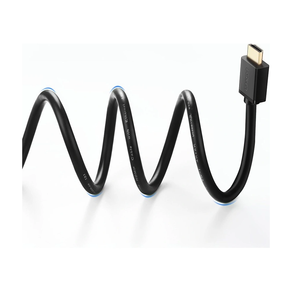 Kabel UGREEN HD104 HDMI 1.4 4K 30 Hz 3D 10 m czarny