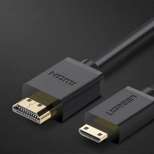 Kup UGREEN HD108 HDMI (férfi) - mini HDMI (férfi) 3D Ethernet ARC 1m fekete kábel - UGR1343BLK - {ean13} - Sklep Home Screen