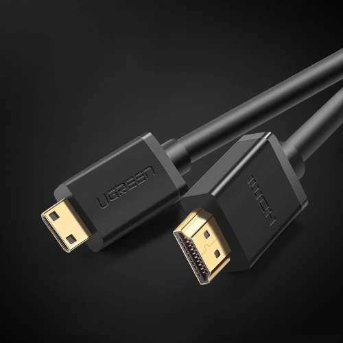 Kup UGREEN HD108 HDMI-Kabel (männlich) - Mini HDMI (männlich) 3D Ethernet ARC 1m schwarz - UGR1343BLK - {ean13} - Sklep Home Screen