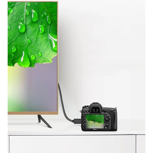 Kup UGREEN HD108 HDMI-Kabel (männlich) - Mini HDMI (männlich) 3D Ethernet ARC 1m schwarz - UGR1343BLK - {ean13} - Sklep Home Screen