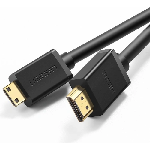 Kup Cablul UGREEN HD108 HDMI (bărbat) - mini HDMI (bărbat) 3D Ethernet ARC 1m negru - UGR1343BLK - {ean13} - Sklep Home Screen