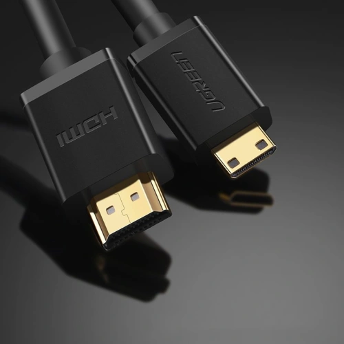 Kup Cablul UGREEN HD108 HDMI (bărbat) - mini HDMI (bărbat) 3D Ethernet ARC 1m negru - UGR1343BLK - {ean13} - Sklep Home Screen