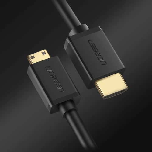 Kup UGREEN HD108 HDMI-Kabel (männlich) - Mini HDMI (männlich) 3D Ethernet ARC 1m schwarz - UGR1343BLK - {ean13} - Sklep Home Screen