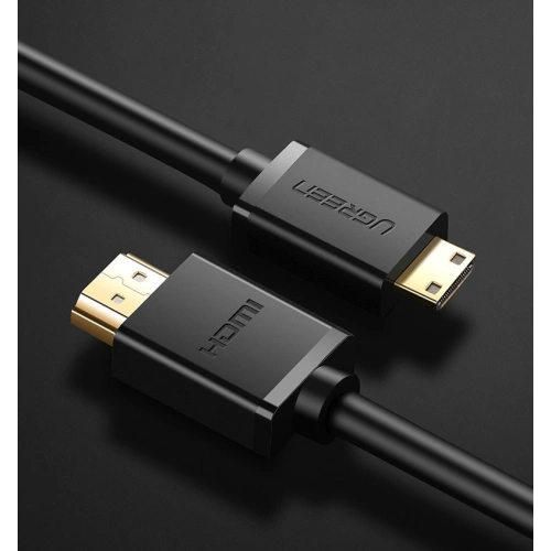 Kup UGREEN HD108 HDMI-Kabel (männlich) - Mini HDMI (männlich) 3D Ethernet ARC 1m schwarz - UGR1343BLK - {ean13} - Sklep Home Screen