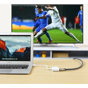 Adapter UGREEN MD108 HDMI / VGA - mini DisplayPort 4K@30Hz FullHD 1080p biały