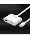 Kup Adaptér UGREEN MD108 HDMI / VGA - mini DisplayPort 4K@30 Hz Full HD 1080p černý - UGR1345BLK - {ean13} - Sklep Home Screen