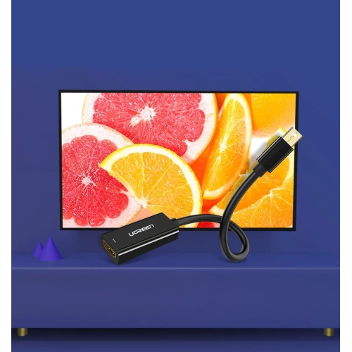 Kup Adaptér UGREEN MD112 FHD (1080p) HDMI (ženský) - Mini DisplayPort (mužský - Thunderbolt 2.0) bílý - UGR1346WHT - {ean13} - Sklep Home Screen