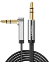 Kup Kątowy płaski kabel UGREEN AV119 audio AUX 3,5mm mini jack 0,5m czarny - UGR1347BLK - {ean13} - Sklep Home Screen