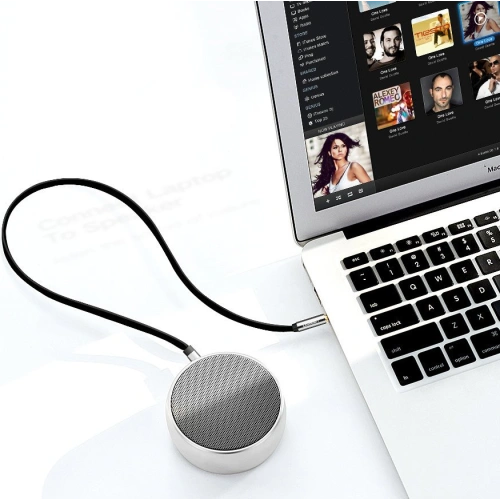 Kup Úhlový plochý kabel UGREEN AV119 audio AUX 3,5mm mini jack 0,5m černý - UGR1347BLK - {ean13} - Sklep Home Screen