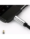 Kup Kątowy płaski kabel UGREEN AV119 audio AUX 3,5mm mini jack 0,5m czarny - UGR1347BLK - {ean13} - Sklep Home Screen