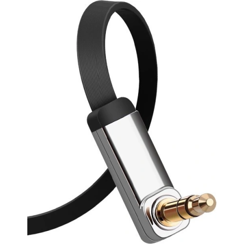 Kup Cablu audio UGREEN AV119 AUX 3,5mm mini jack unghiular, 0,5m, negru - UGR1347BLK - {ean13} - Sklep Home Screen