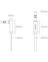 Buy UGREEN AV119 flat angled cable AUX audio cable 3.5 mm mini jack 0.5 m black - UGR1347BLK - {ean13} - Home Screen Store Europe