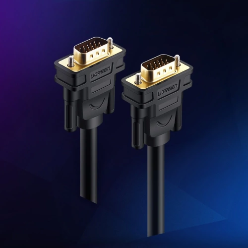 Kup Cablul UGREEN VG101 VGA (bărbat) - VGA (bărbat) FHD 1,5m negru - UGR1349BLK - {ean13} - Sklep Home Screen
