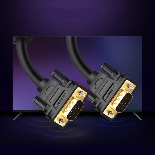 Kup Cablul UGREEN VG101 VGA (bărbat) - VGA (bărbat) FHD 1,5m negru - UGR1349BLK - {ean13} - Sklep Home Screen