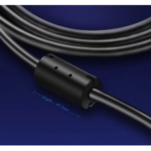 Kabel UGREEN VG101 VGA (męski) - VGA (męski) FHD 1,5m czarny