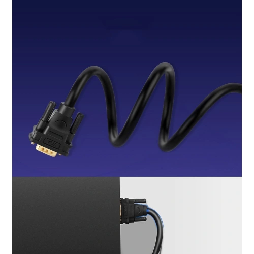 Kup Cablul UGREEN VG101 VGA (bărbat) - VGA (bărbat) FHD 1,5m negru - UGR1349BLK - {ean13} - Sklep Home Screen