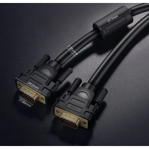 Kabel UGREEN VG101 VGA (męski) - VGA (męski) FHD 1,5m czarny