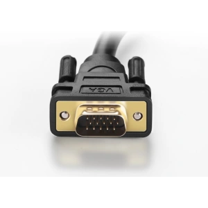 Kabel UGREEN VG101 VGA (męski) - VGA (męski) FHD 1,5m czarny