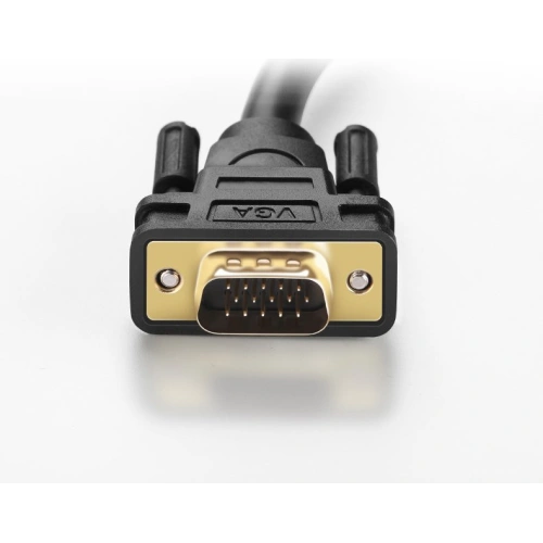 Kup Cablul UGREEN VG101 VGA (bărbat) - VGA (bărbat) FHD 1,5m negru - UGR1349BLK - {ean13} - Sklep Home Screen
