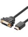Kup UGREEN DVI 24+5 Pin Kabel (weiblich) - HDMI (männlich) 22cm schwarz - UGR1350BLK - {ean13} - Sklep Home Screen
