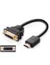 Kup UGREEN DVI 24+5 tűs (női) - HDMI (férfi) kábel 22cm fekete - UGR1350BLK - {ean13} - Sklep Home Screen