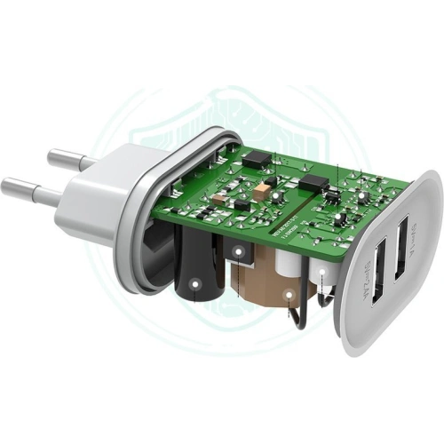 Kup UGREEN CD104 hálózati töltő 2x USB 3,4A fehér - UGR1351WHT - {ean13} - Sklep Home Screen