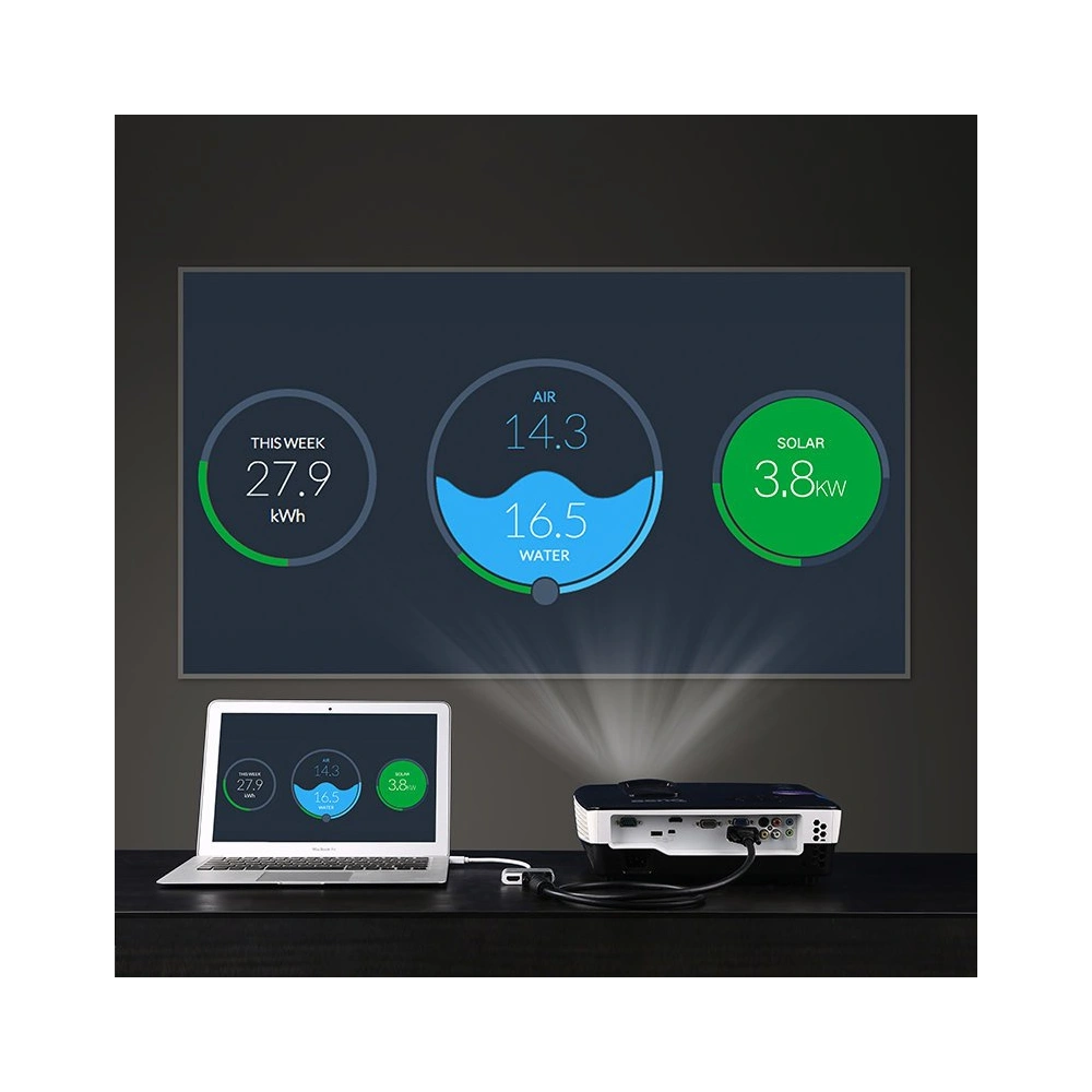 Adapter UGREEN MD115 HDMI / VGA - mini DisplayPort FullHD 1080p srebrny