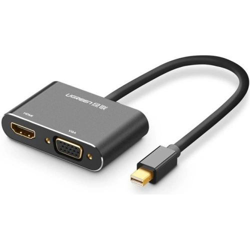 Kup UGREEN MD115 HDMI / VGA Adapter - mini DisplayPort FullHD 1080p schwarz - UGR1353BLK - {ean13} - Sklep Home Screen