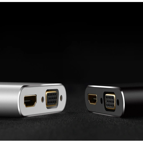 Kup UGREEN MD115 HDMI / VGA Adapter - mini DisplayPort FullHD 1080p schwarz - UGR1353BLK - {ean13} - Sklep Home Screen