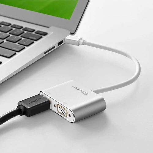 Kup UGREEN MD115 HDMI / VGA Adapter - mini DisplayPort FullHD 1080p schwarz - UGR1353BLK - {ean13} - Sklep Home Screen