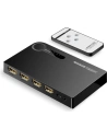 Kup UGREEN HDMI elosztó - 3x HDMI 3D 4K 7,5Gbps 36bit csatornán fekete - UGR1355BLK - {ean13} - Sklep Home Screen