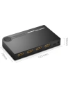 Kup UGREEN HDMI elosztó - 3x HDMI 3D 4K 7,5Gbps 36bit csatornán fekete - UGR1355BLK - {ean13} - Sklep Home Screen