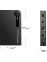 Kup UGREEN HDMI elosztó - 3x HDMI 3D 4K 7,5Gbps 36bit csatornán fekete - UGR1355BLK - {ean13} - Sklep Home Screen